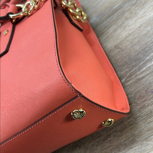 MICHAEL Michael Kors salmon Leather Handbag - Picture 7 of 16
